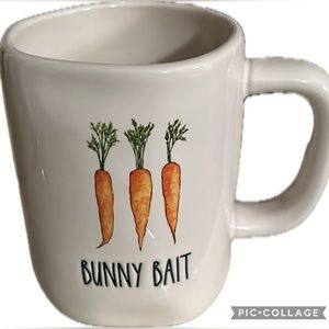 Rae Dunn “bunny bait” coffee mug, artisan collection